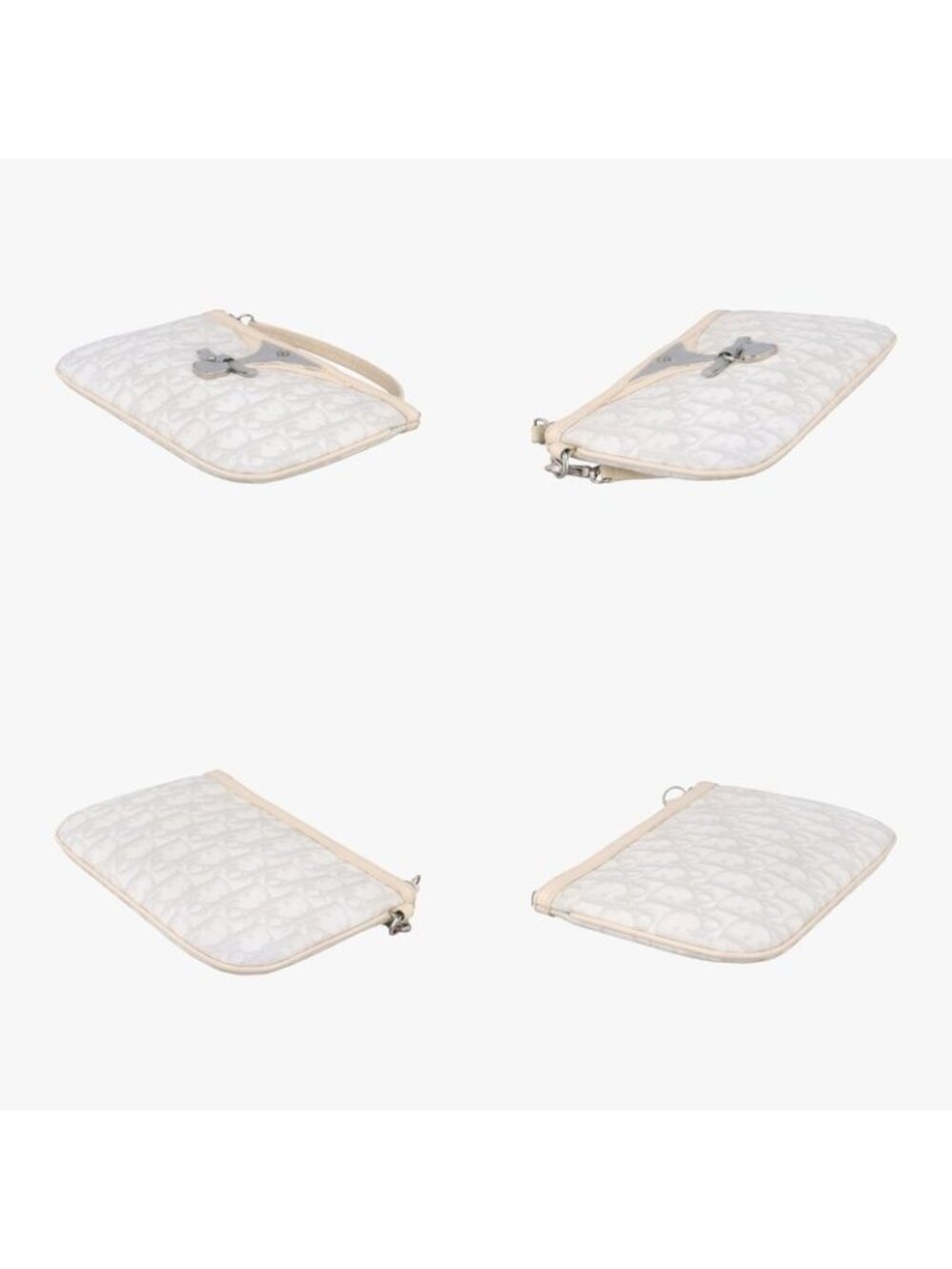 ★SOLD★ Dior Romantic Pouch Multicolor Canvas MC - Picture 4 of 10